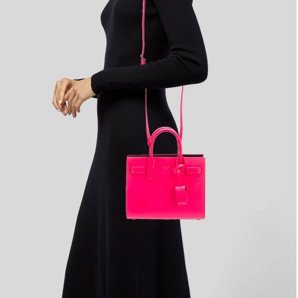 Saint Laurent YSL Hot Pink Leather
Nano Sac De Jour - Picture 3 of 16